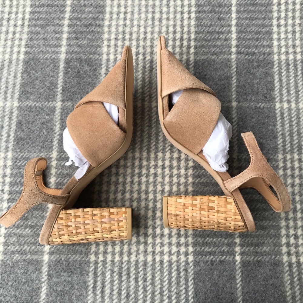Soludos Olivia Tan Desert Camel Heel ~ NWB ~ 8.5 - Picture 6 of 8